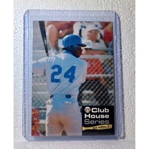 Ken Griffey Jr. 1992 Front Row MLB #2 Club House Series Baseball Card Mariners